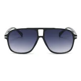 Retro Double Bridge Pilot Sunglasses