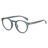 Clear Lens Round Computer Anti-Blue Light Blocking Glasses