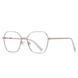 Polygon Cat Eye Metal Anti Blue Light Blocking Glasses