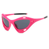 Futuristic Y2K Fashion Sporty Sunglasses