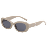 Retro Rectangle UV Protection Outdoor Sunglasses