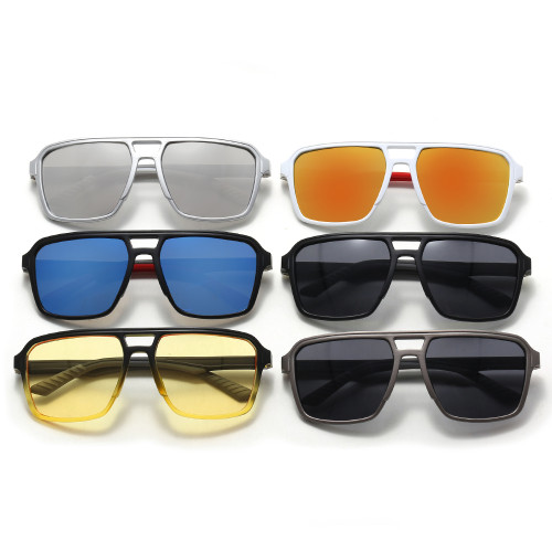 Square Flat Top Spring Hinges Sunglasses