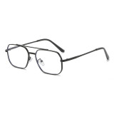 Retro Small Rectangle Metal Frame Sunglasses
