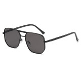 Double Bridge Pilot UV400 Gradient Shades Sunglasses