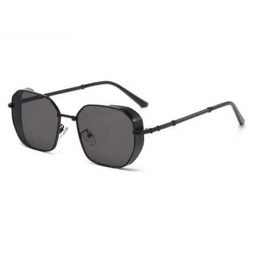 Steampunk Gradient Square Metal Shades Sunglasses