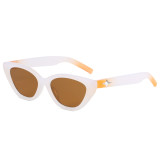 Retro Cheap Plastic Small Triangle Cat Eye Vacation Sunglasses