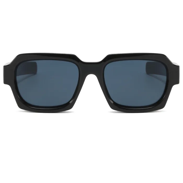 Retro Square Street Shot Tinted Sunglasses