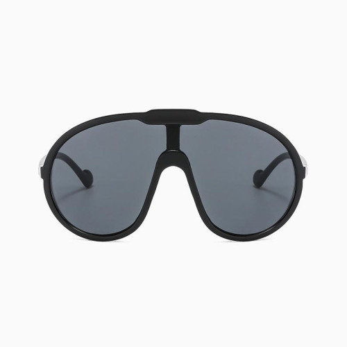 Oversized Shield Shades Sunglasses
