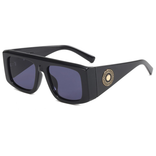 Square Gradient Shades Flat Top Sunshade Sunglasses