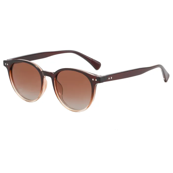 Classic Unisex Round Polarized Sunglasses