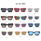 Vintage Black Chunky Square Sunglasses
