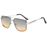 Fashion Metal Frame Sun glasses UV400 Gradient Shades Sunglasses