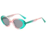 Cat Eye Women Small Polygon Irregular Sunglasses