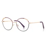 Round High Quality Blue Light Blocking Eyeglasses
