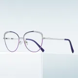 Women Cat Eye Blue Light Blocking Reading Computer Glasses