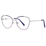 Women Cat Eye Blue Light Blocking Reading Computer Glasses