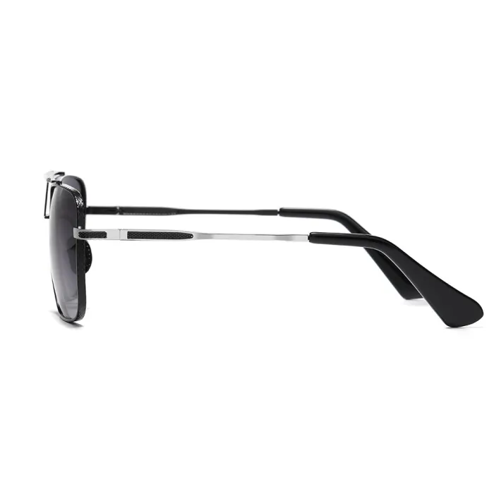 Men's Square Driving Shades Pilot Style Polarized Sunglasses