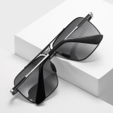 Men's Square Driving Shades Pilot Style Polarized Sunglasses