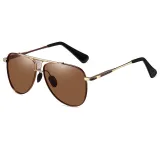 Classic Men's Polarized Pilot Style Driving Shades Sunglasses