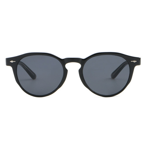 Women Round Frame Classic Cat Eye Sunglasses