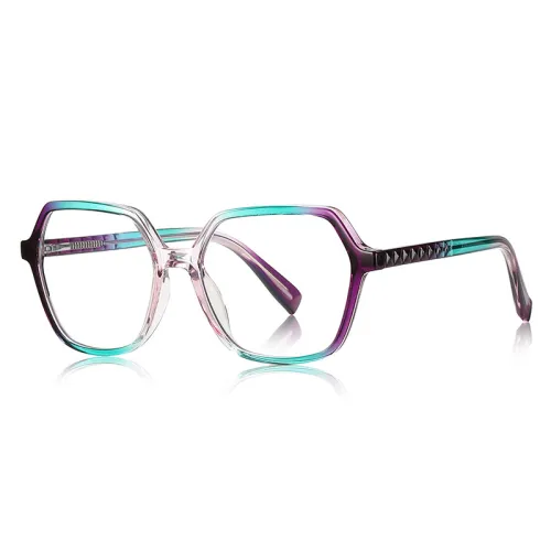 Polygon Anti Blue Light Computer Radiation Glasses