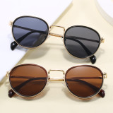 Retro Vintage Round Metal Frame UV400 Sunglasses