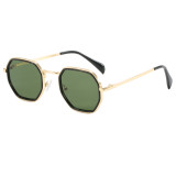 Polygon Classic Luxury Shades Metal Frame Sunglasses