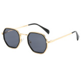 Polygon Classic Luxury Shades Metal Frame Sunglasses