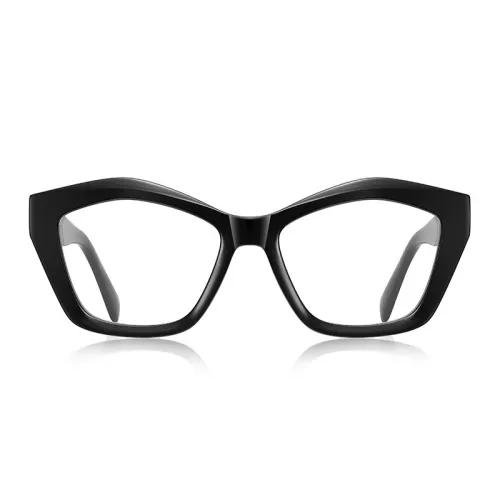 Women Cat Eye Office Reinforced Wire-Core Temples Blue Light Blocking Glasses