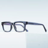 Rectangle Reinforced Wire-Core Temples Blue Light Blocking Glasses