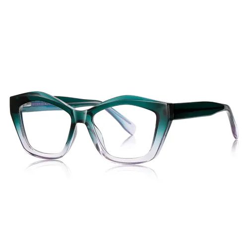 Women Cat Eye Office Reinforced Wire-Core Temples Blue Light Blocking Glasses