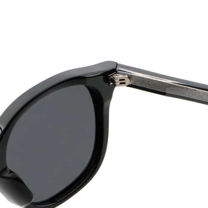 Retro Vintage Unisex Round Reinforced Wire-Core Temples Outdoor Sunglasses