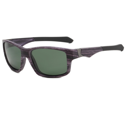 Rectangle Polarized Outdoor Sporty Sunglasses
