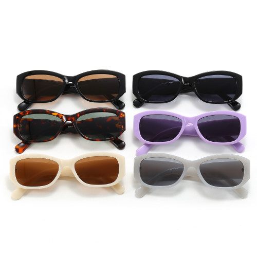 Retro Small Rectangle Outdoor Vacation Beach Sunglasses