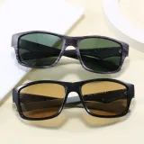 Rectangle Polarized Outdoor Sporty Sunglasses