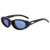 Retro Vintage Y2K Oval Cat Eye Sunglasses