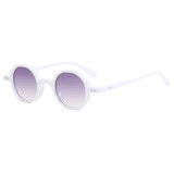 Vintage Women Small Hexagon Shaped UV400 Sunglasses