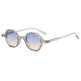 Vintage Women Small Hexagon Shaped UV400 Sunglasses