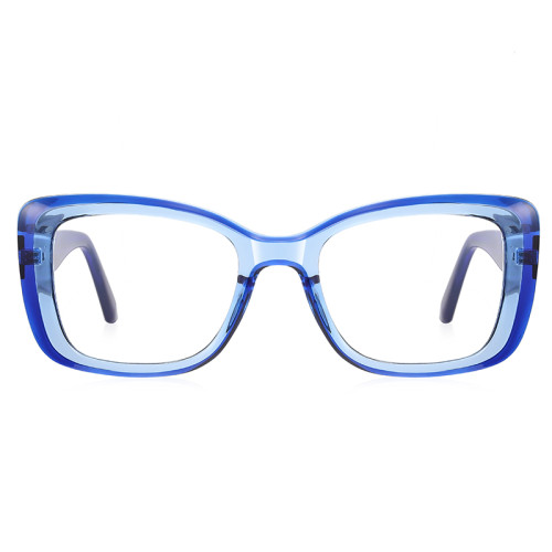 Women Rectangle Cat Eye Computer Blue Light Blocking Glasses