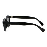 Retro Classic Round Reinforced Wire-Core Temples Sunglasses