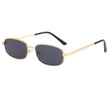 Retro Women Rectangle Shades Sunglasses