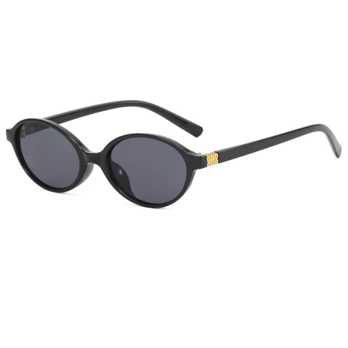 Retro Vintage Small Oval Sunglasses