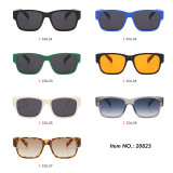 Vintage Thick Square Trendy Cateye Sunglasses