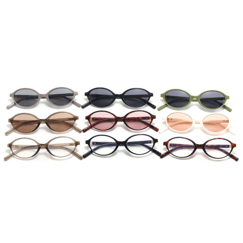 Retro Vintage Small Oval Sunglasses