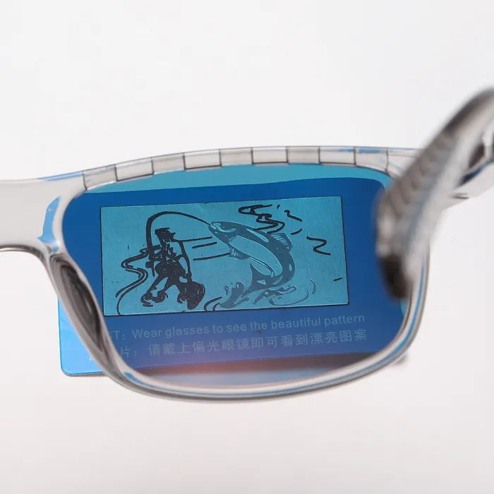 Reflective Polarized Rectangular Premium Sports Sunglasses
