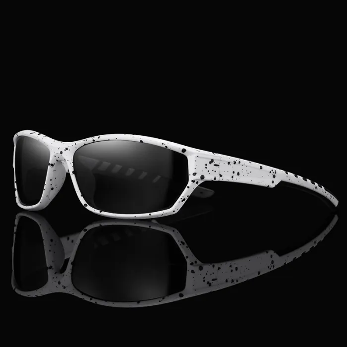 Rectangle Shape Outdoor Sports Cycling Running Polarized Sunglasses