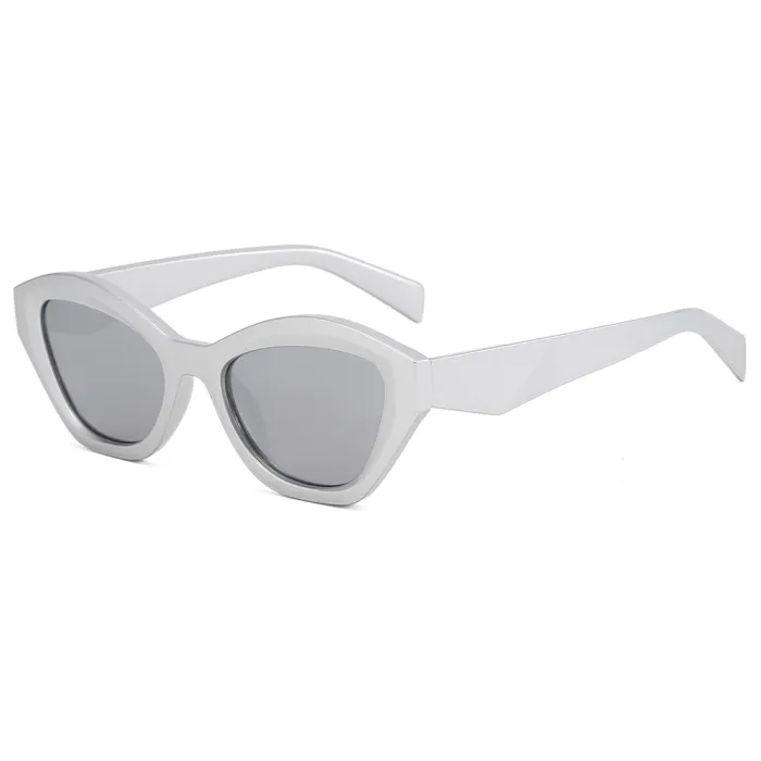Cat Eye Women Irregular Polygonal Sunglasses