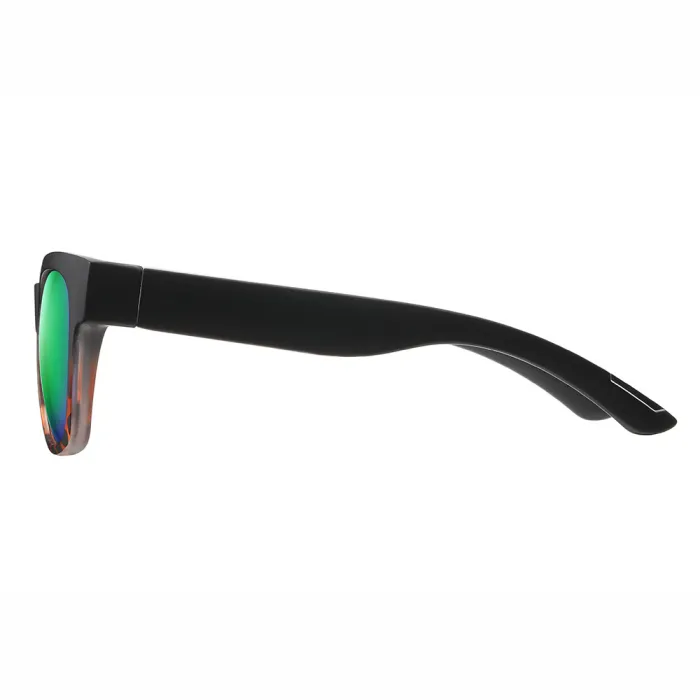 Square Shield Mirrored Polarized Sporty Sunglasses