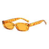 Retro Women Rectangle Cat Eye Tinted Sunglasses