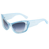Y2K Cat Eye Women Square Sunglasses